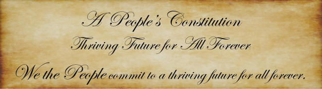 A People's Constitution